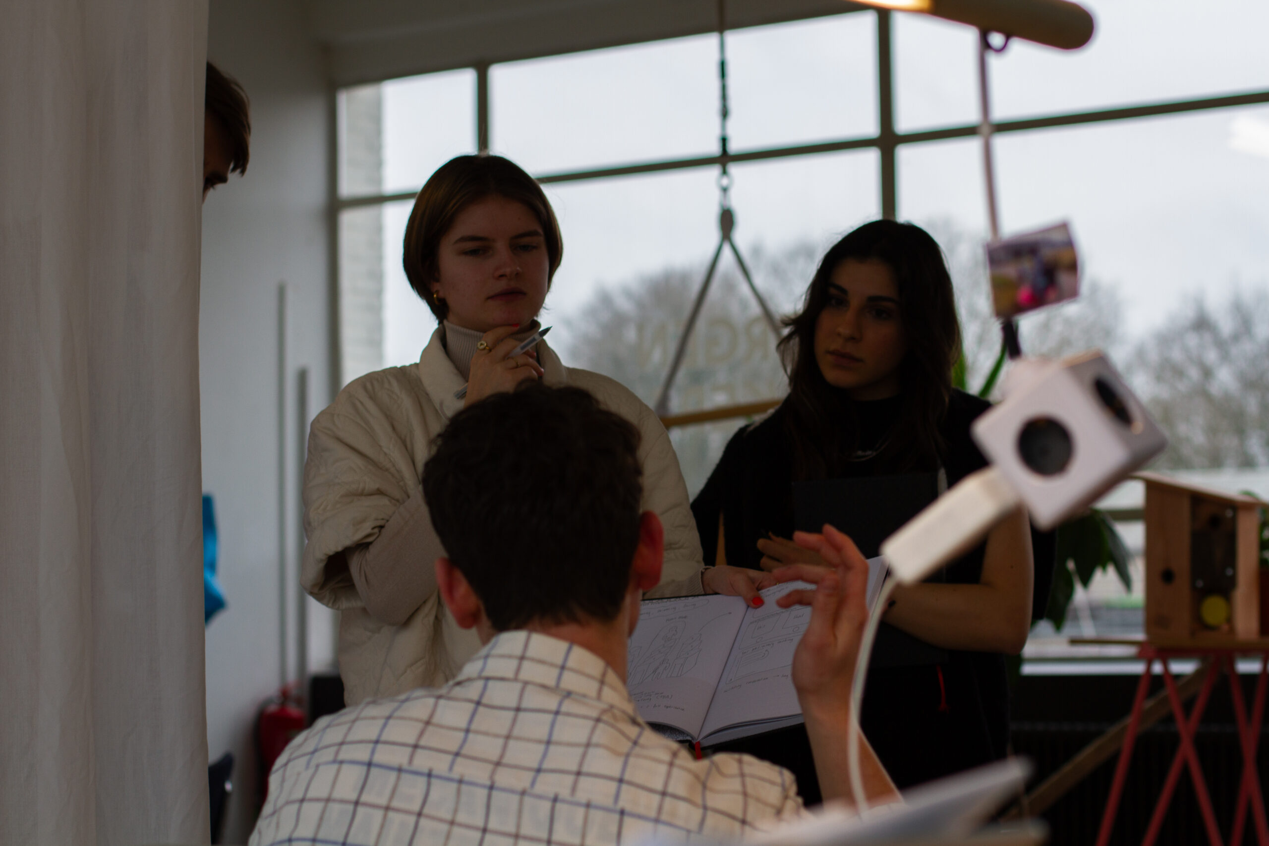 Visiting a social design studio, Morgenmakers, during IDefine career week