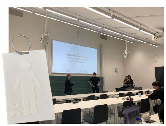 Presenting as a job agency to create an aesthetic experience on Post-Humanism and AI (C&AoD&AI)