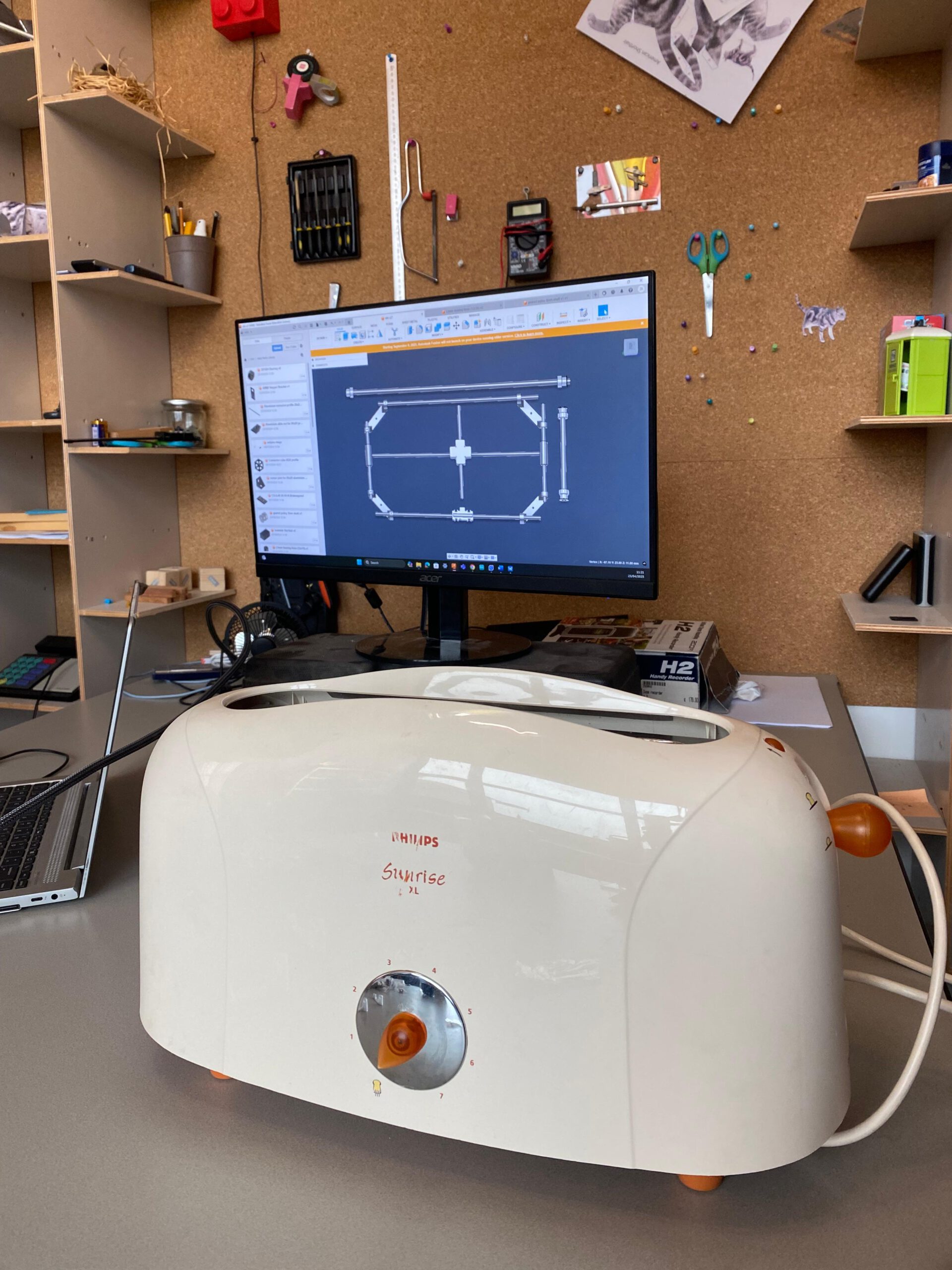 Toaster and plan to design the laser-toaster (M2.1)