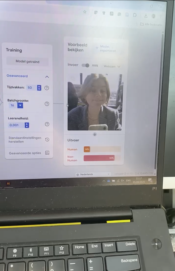 Using Teachable Machine to make simple subjective machine learning models (C&AoD&AI)