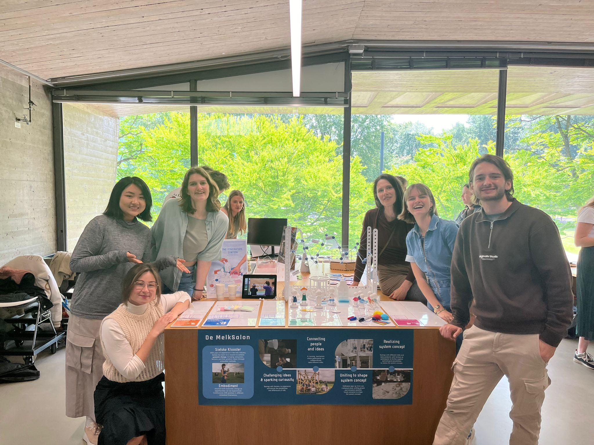 A project in which our coach was the main stakeholder resulting in a social design toolkit that is being used (M1.1)