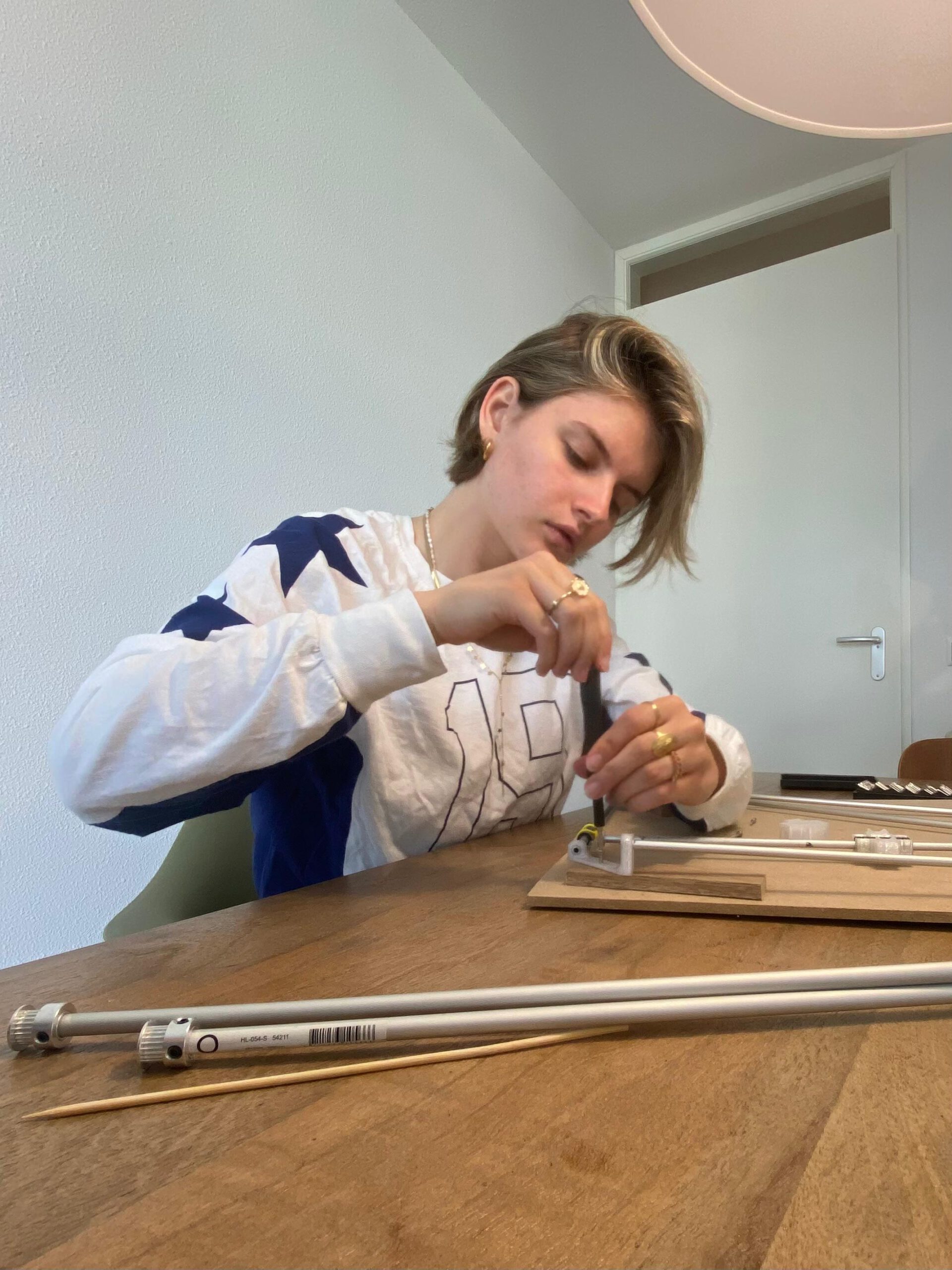 Assembling the x-y-axis-system of the laser-toaster (M2.1)